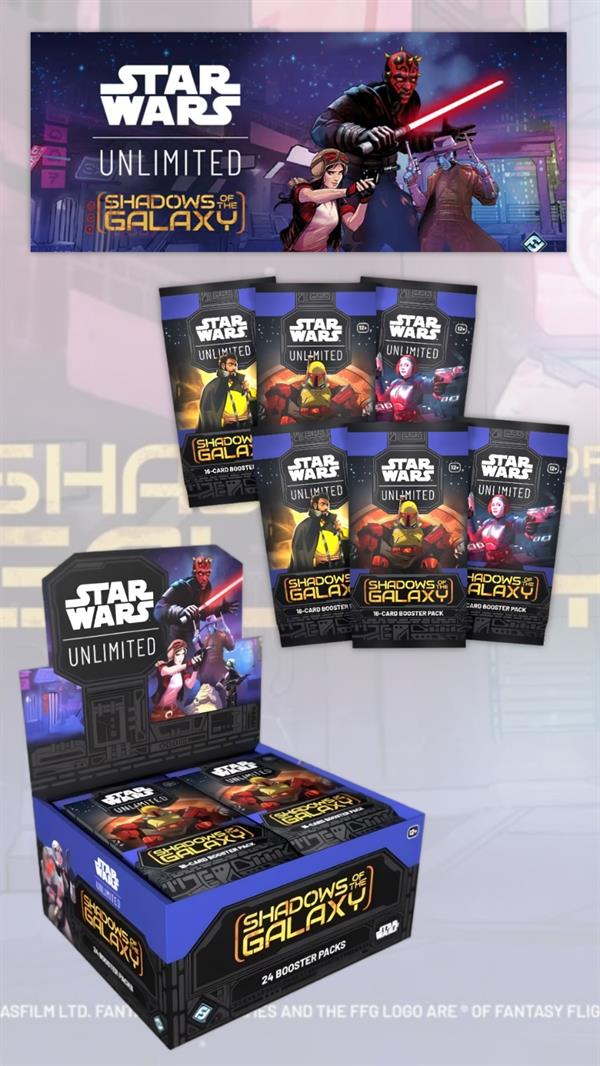 shadow of the galaxy booster box Star Wars: Unlimited