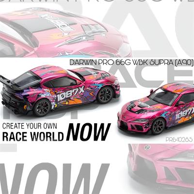 POPRACE 1/64 PR640285 DARWIN PRO 66G WBK SUPRA (A90) - 1087X LION