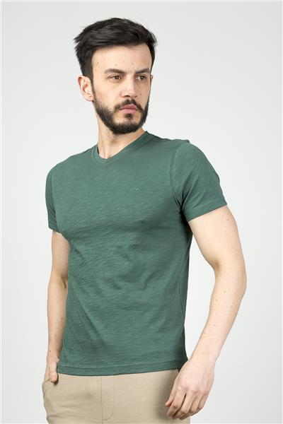 CAZ 4601 ORTA V FLAMLI T-SHIRT