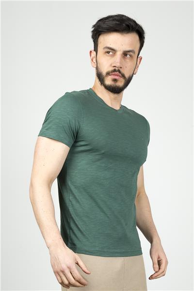 CAZ 4601 ORTA V FLAMLI T-SHIRT