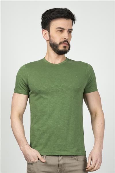 CAZ 4601 ORTA V FLAMLI T-SHIRT