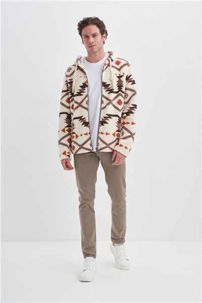 CAZ 5094 KÜRKLÜ SWEAT HIRKA