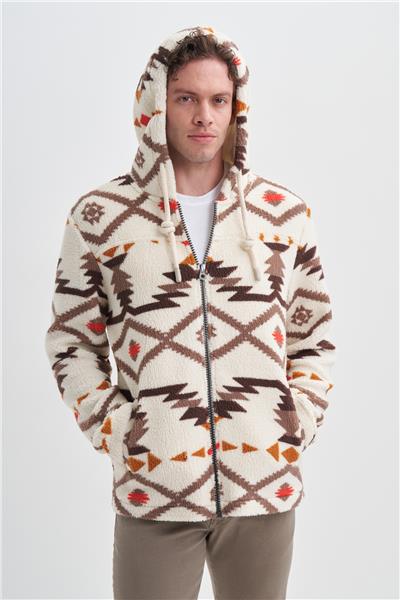CAZ 5094 KÜRKLÜ SWEAT HIRKA