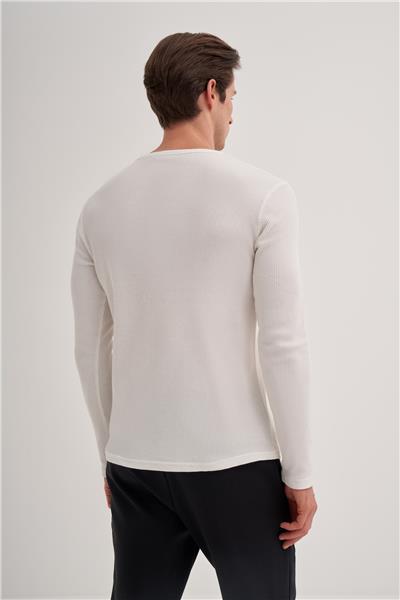 CAZ 5164 WAFFLE SWEAT