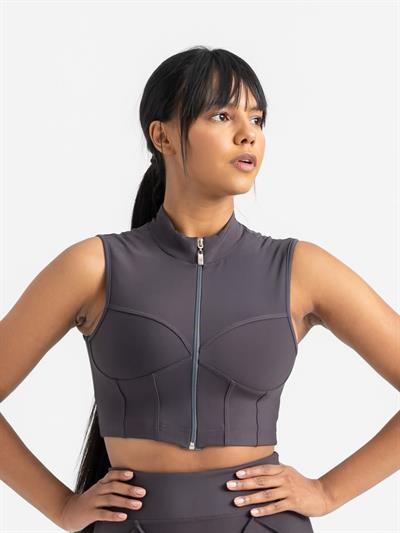 Sculpt Line Spor Bra – Füme (Antrasit) 537