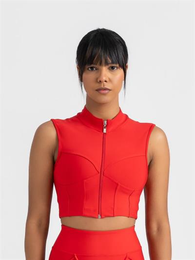 Sculpt Line Spor Bustiyer Kırmızı Renk 536