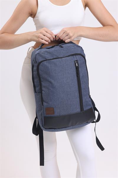 15.6-16.1-16.9 INÇ Uyumlu Laptop Sırt Çantası -Su Geçirmez Kumaş Bilgisayar Çantası