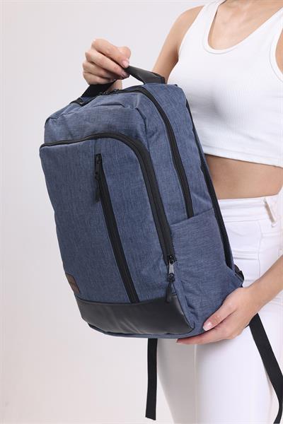 15.6-16.1-16.9 INÇ Uyumlu Laptop Sırt Çantası -Su Geçirmez Kumaş Bilgisayar Çantası