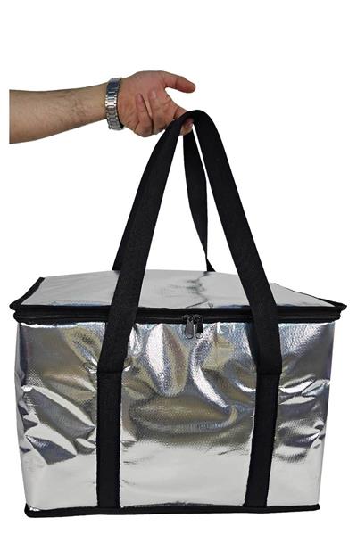 Woys Ekstra Korumalı İçi Dışı Termal Et Taşıma Çantası - 50 cm x 35 cm x 35 cm - Piknik Kamp Çantası