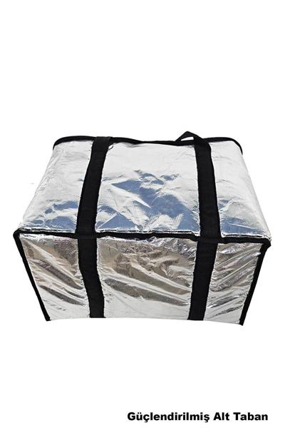 Woys Ekstra Korumalı İçi Dışı Termal Et Taşıma Çantası - 50 cm x 35 cm x 35 cm - Piknik Kamp Çantası