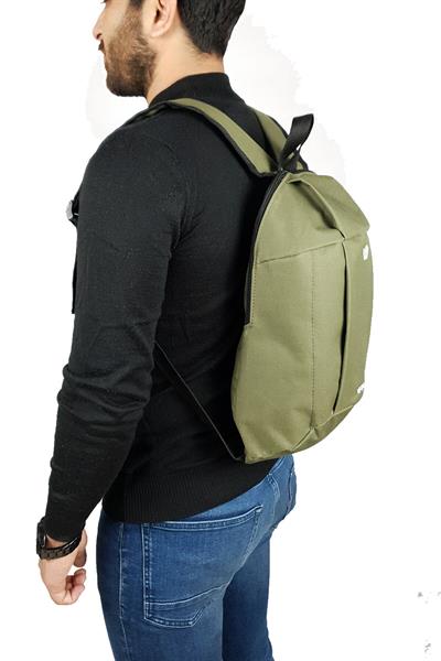 Haki Yeşil Renk Mini Sırt Çantası | Günlük Kullanım & Yürüyüş | 10 Litre | Unisex