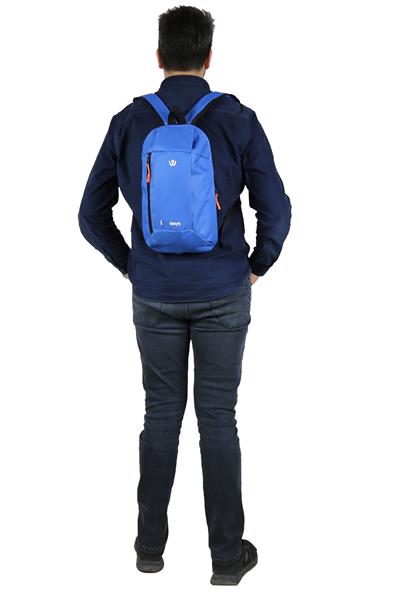 Mavi Renk Mini Sırt Çantası | Günlük Kullanım & Yürüyüş | 10 Litre | Unisex