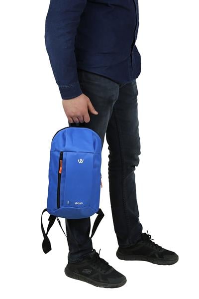 Mavi Renk Mini Sırt Çantası | Günlük Kullanım & Yürüyüş | 10 Litre | Unisex
