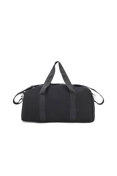 Woys Orijinal Unisex 2 Bölmeli Önü Fermuarlı Uzun Askılı Geniş Hacimli Seyahat Gym Fitness Spor Çantası