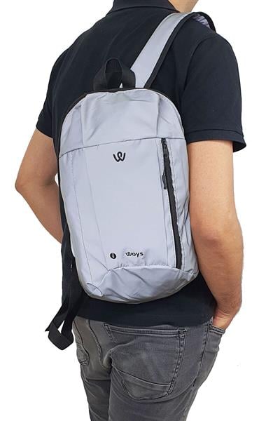 Reflektörlü Mini Sırt Çantası | Günlük Kullanım & Yürüyüş ve Bisiklet Çantası | 10 Litre | Unisex