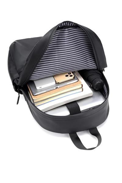 Su Geçirmez Kumaş ve Fermuar Özellikli Unisex Notebook ve Sırt Çantası