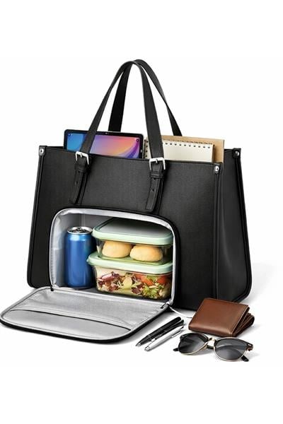 Termal Bölmeli Lunch Bag Kadın Omuz Çantası – Ofis İçin Yiyecek İçecek Taşıma Çantası