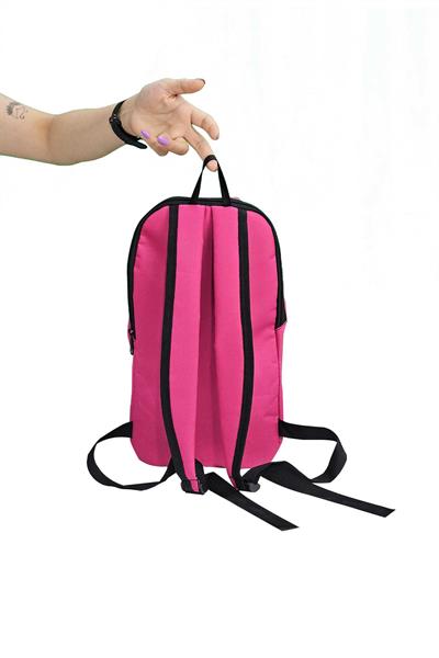Woys Unisex Pembe Kamp Bisiklet Yürüyüş Mini Sırt Çantası