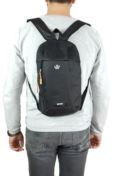 Woys Unisex Siyah Kamp Bisiklet Yürüyüş Mini Sırt Çantası