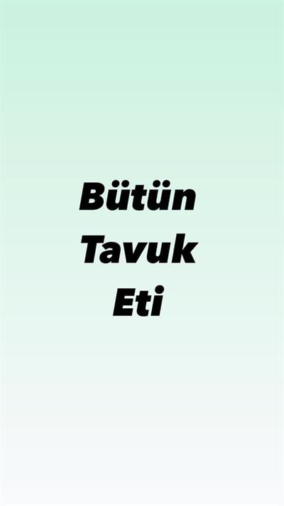 Bütün Tavuk  