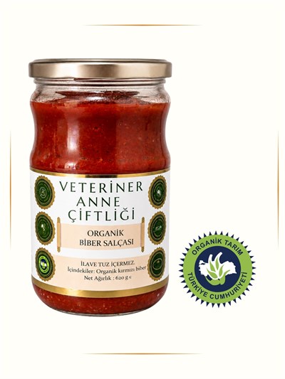 Organik Biber Salçası 500 g