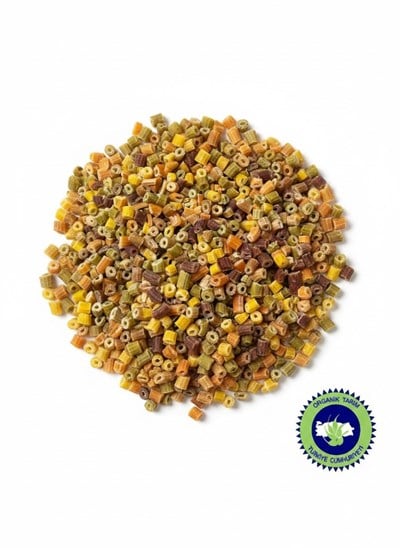 Organik Sebzeli Boncuk Makarna 500 gr