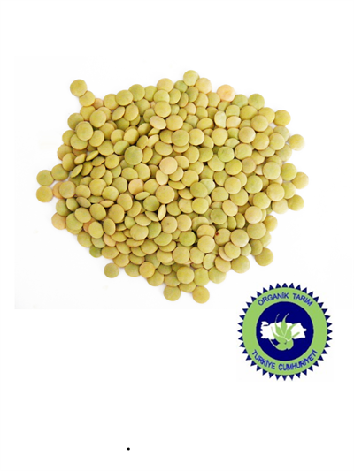 Organik Yeşil Mercimek  500gr