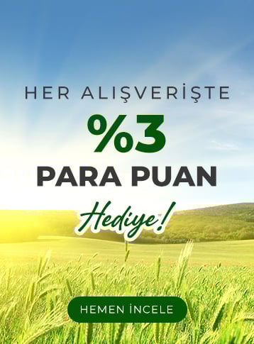 Üyelere Özel her alışverişinizde %3 Parapuan biriktirin