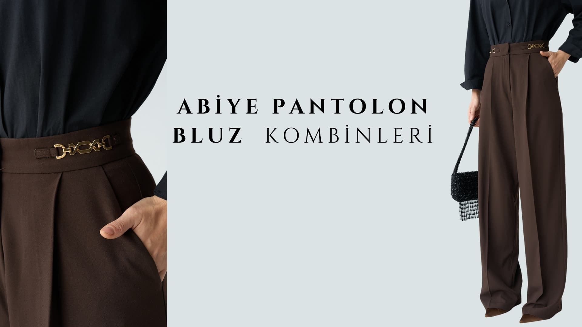 abiye pantolon bluz kombinleri