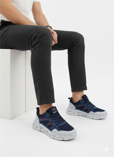 Erkek Desenli Casual Spor Ayakkabı