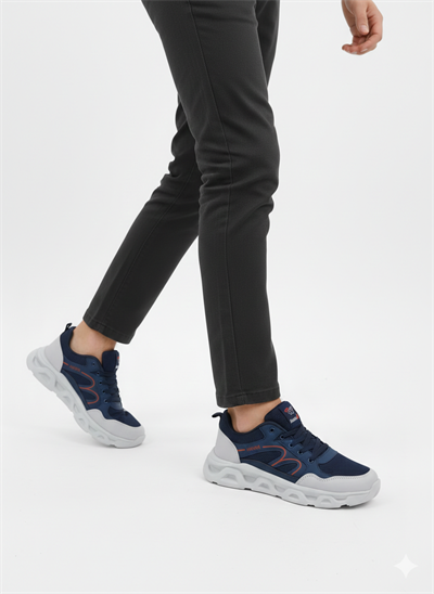 Erkek Desenli Casual Spor Ayakkabı
