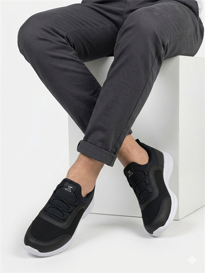 Erkek Zeno Hafif Taban Bağcıksız Slip On Sneaker