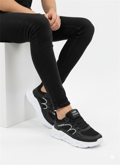 Erkek Desenli Casual Spor Ayakkabı