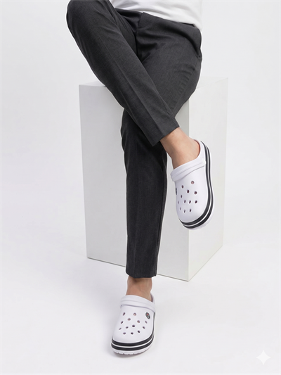 Erkek Hafif Comfort Taban Crocs Terlik
