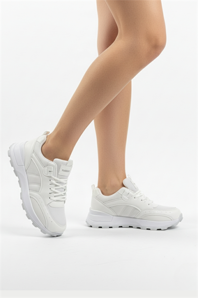 Kadın Hafif Kaydırmaz Taban Sneaker Ayakkabı