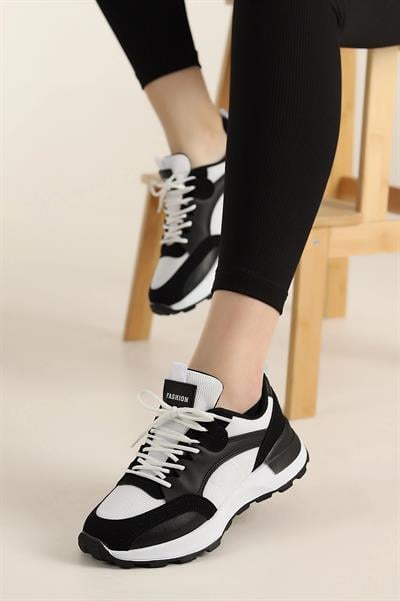 Kadın Hafif Kaydırmaz Taban Sneaker Ayakkabı