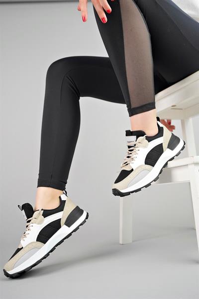 Kadın Hafif Kaydırmaz Taban Sneaker Ayakkabı