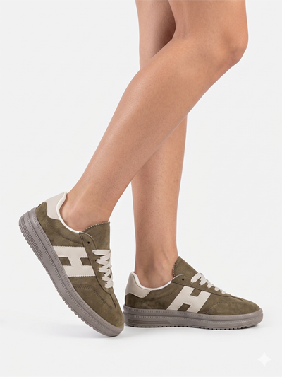 Zeno Originals Matcha Classic Court Sneaker 