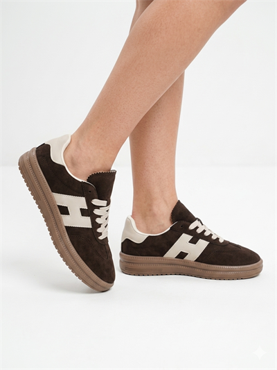 Zeno Originals Mocha Classic Court Sneaker 