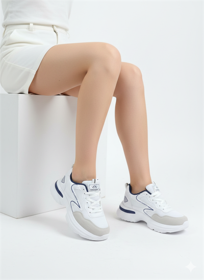 Kadın Hafif Taban  Sneakers Spor Ayakkabı