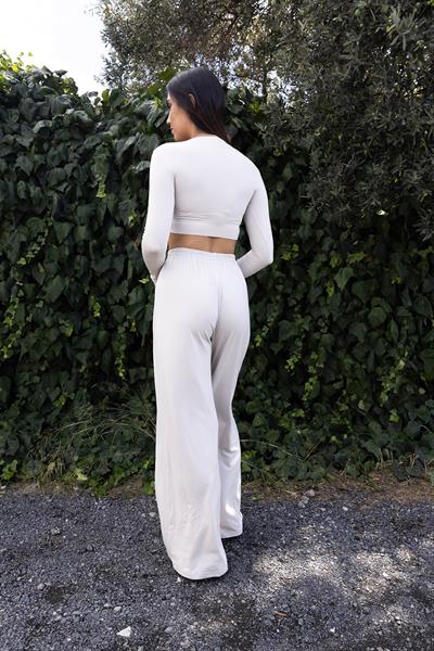 Modal Crop Pantolon Takım