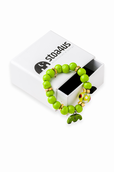 Stoa-BK02 Cam Boncuk Bileklik