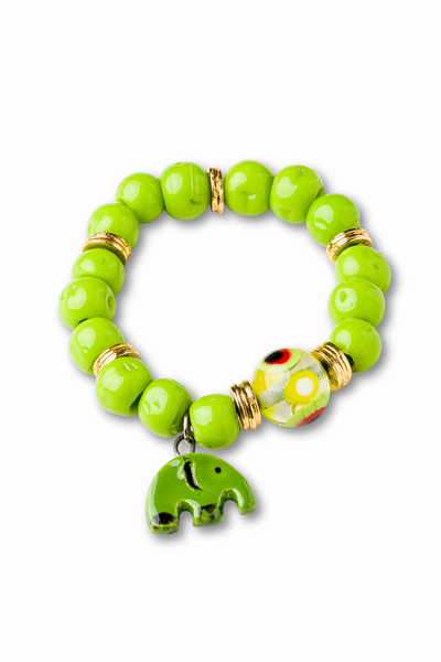 Stoa-BK02 Cam Boncuk Bileklik