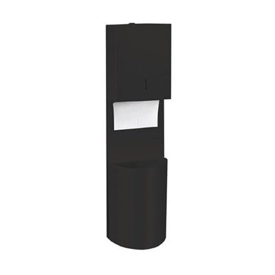 ÇÖP KOVALI KAĞITLIK 200LÜK OVAL 105X27,5X12CM SİYA
