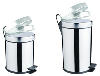 Maxiflow Pedallı Çöp Kovası Amort.Kapak 3Lt Ø21*22Cm 430