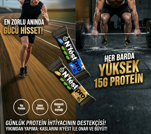 Yüksek Proteinli Bar