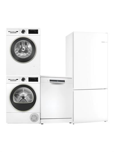 Bosch Dörtlü Set Beyaz 4
