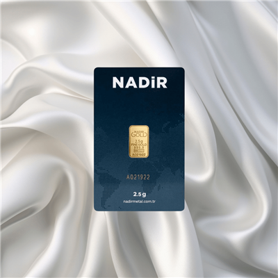 2.5 Gr 24 Ayar 999.9 Nadir Gram Altın