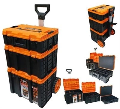 ER10 3 LÜ TEKERLEKLİ TAKIM ÇANTASI SETİ