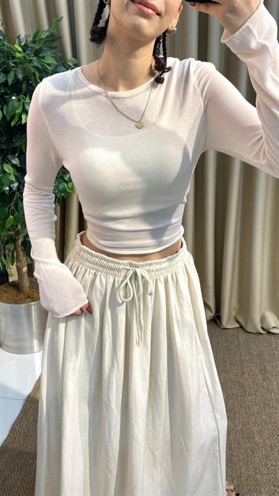 Beli Lastikli Keten Etek